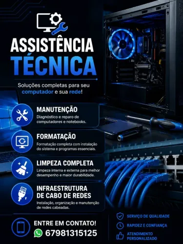 Limpeza e manutenção