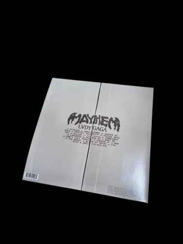 Mayhem - Lady Gaga - Edição de vinil com dois discos.