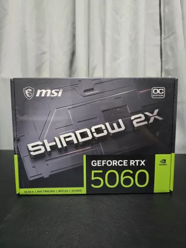 Placa de video RTX 5060 Black ventus 2x Nova Lacrada(Castanhal)