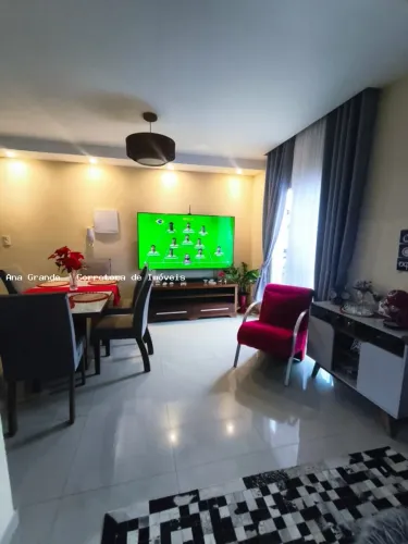Triplex para Venda em Santos, São Jorge, 2 dormitórios, 1 suíte, 2 banheiros, 1 vaga