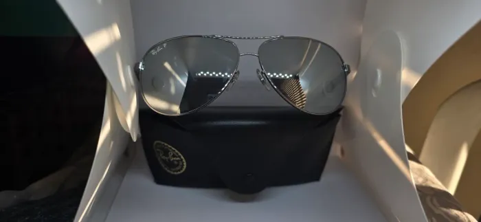 OCULOS RAY BAN AVIADOR ESPELHADO