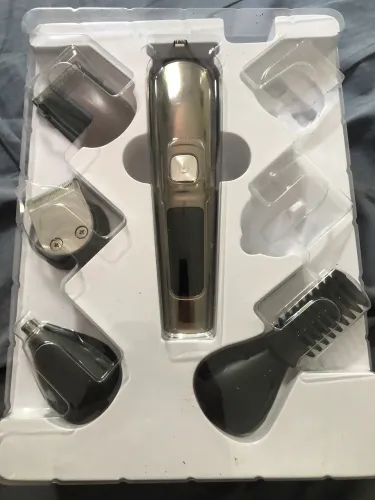 Barbeador e aparador elétrico sem fio a prova d?água modelo novo