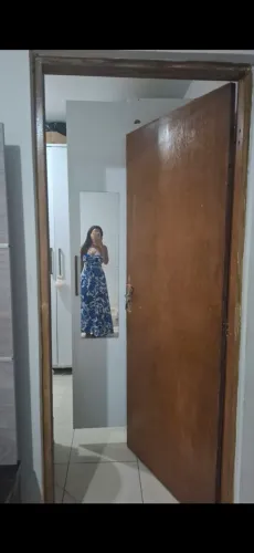 Vestido floral tamanho único