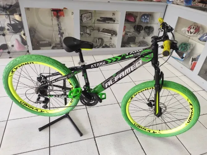 Bicicleta freride Alfameq modelo Atake 13" alumínio reforçado totalmente personalizado.