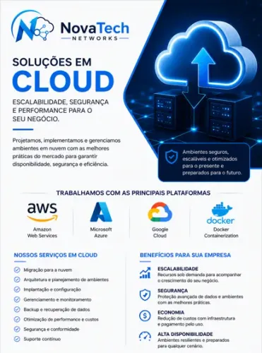 Cloud/Nuvem | AWS, Azure, Google Cloud