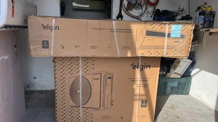 Ar condicionado de 36 mil BTUs inverter Elgin piso teto