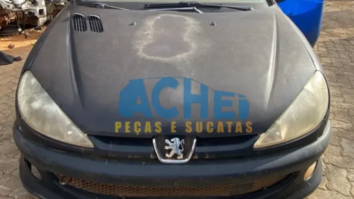 Sucata Peugeot 206 Presence 2008 Preto Para Retirada de Peças