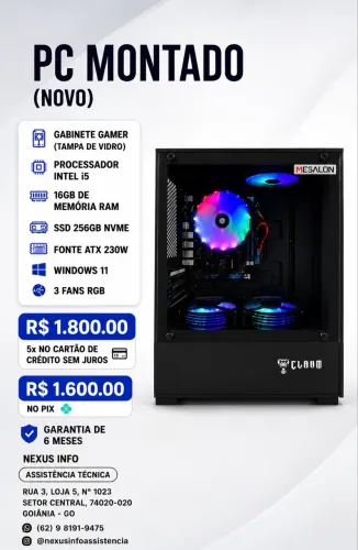 PC MONTADO (NOVO)
