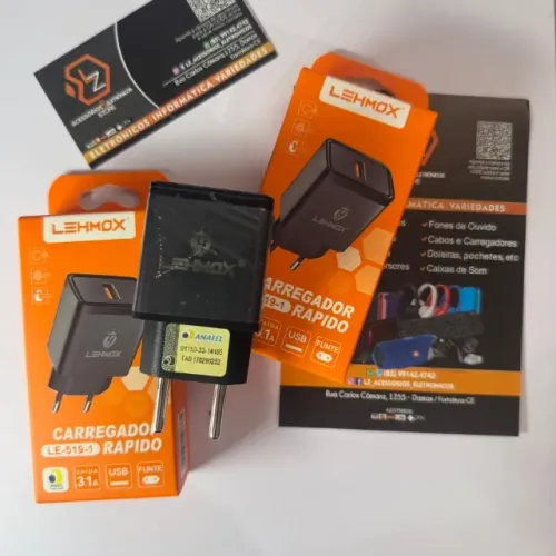 Fonte USB Carregador LEHMOX