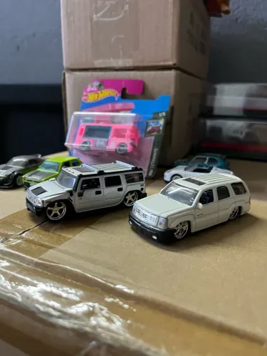 Jada toys 1:64 Familia sopranos hammer escalade miniaturas minis carrinhos
