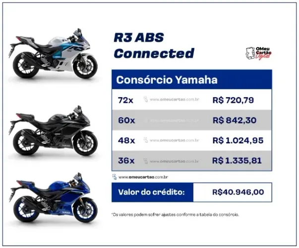 Consórcio YZF R-03 CONNECTED 