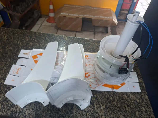 Ventilador teto com luminária para refrescar seu ambiente