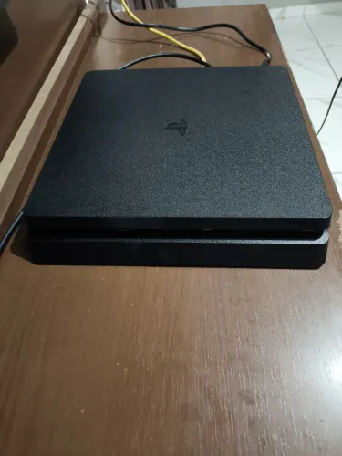 PS4 SLIM 1TB COMPLETO COM MAIS DE 70 JOGOS