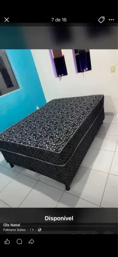 Cama de casal Box novas