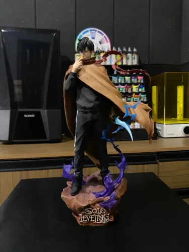 Action Figure Sung Jin woo - Solo Leveling - escala 1/6