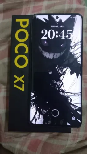 Poco X7 256gb vendo ou troco por outro aparelho