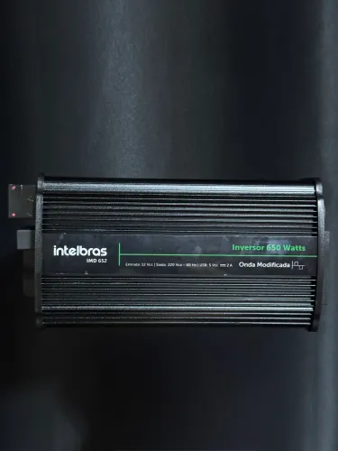 Kit 2 Inversor de tensão 12v 220v Intelbras