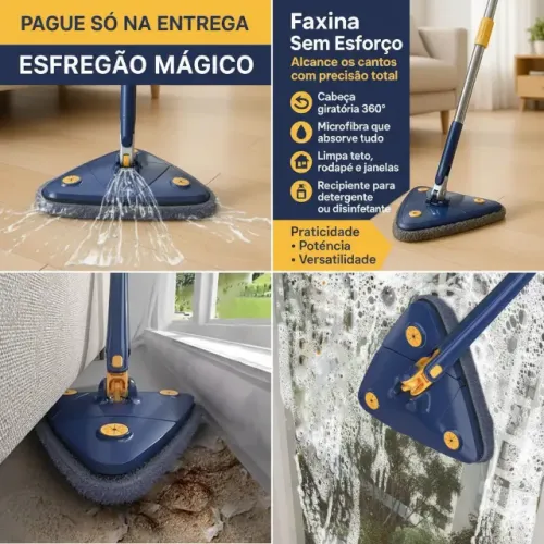 ESFREGÃO MÁGICO 360° PAGA SÓ NA ENTREGA!
