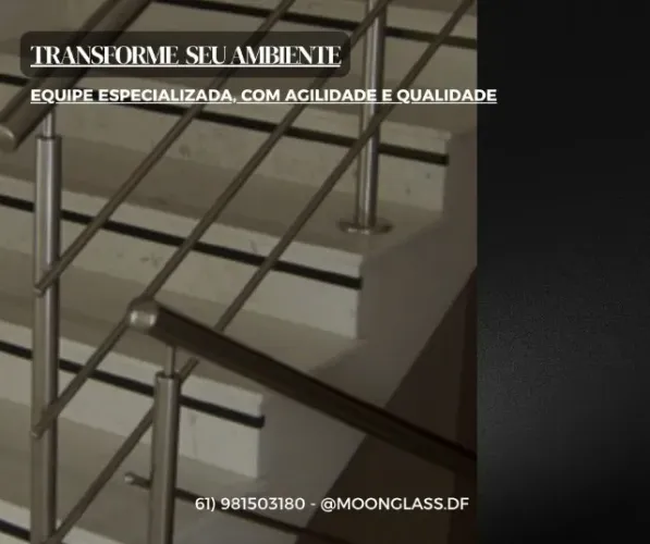 Corrimão em inox não é detalhe, é segurança