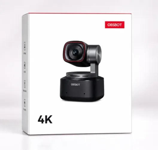 Webcam Obsbot Tiny 2 4K Ai-Powered PTZ - Preto
