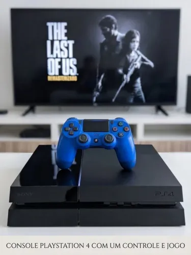 ENTREGAR Grátis PS4 FAT 500GB + 1 Controles