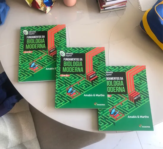 Coleção de livros Fundamentos da Biologia Moderna