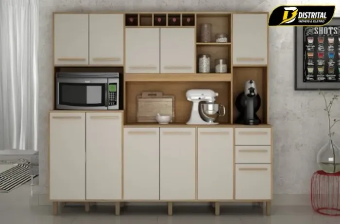 Armário de Cozinha Petra 10 Portas 3 Gavetas Oferta