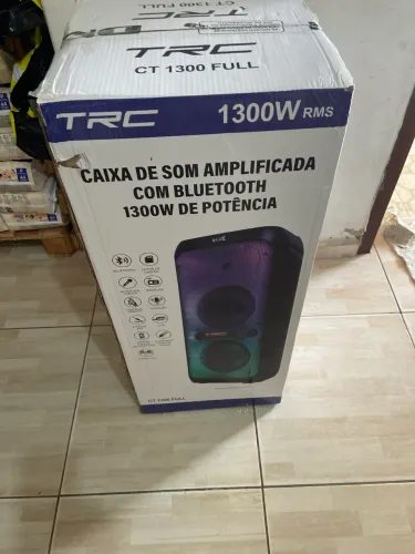 Caixa de som TRC 1300w