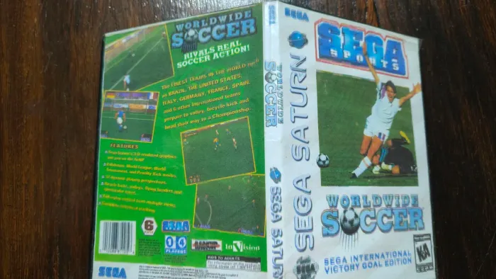 Worldwide Soccer 97 Sega Saturn original