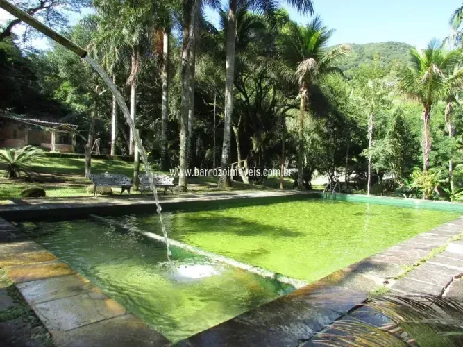Barrozo Imóveis - Sítio a venda de 6.3 ha com RIO ENCACHOEIRADO para banho.