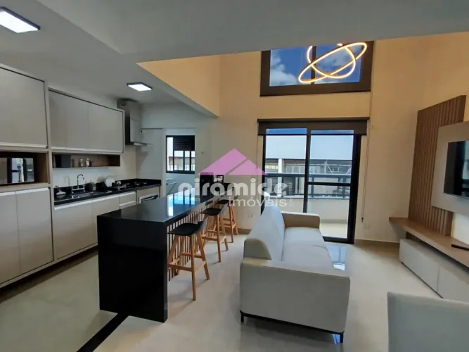 Apartamento duplex no Jardim Aquarius no Condomínio Tarsila Loft em São José dos Campos