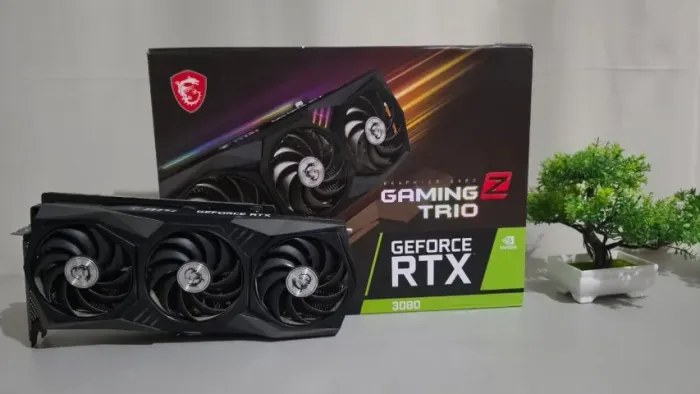 Placa de Vídeo RTX 3080 10Gb MSI Gaming Z Trio