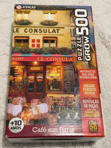 Quebra cabeça 500 peças Grow Café em Paris