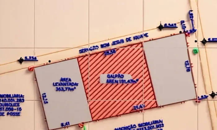Galpão com casa