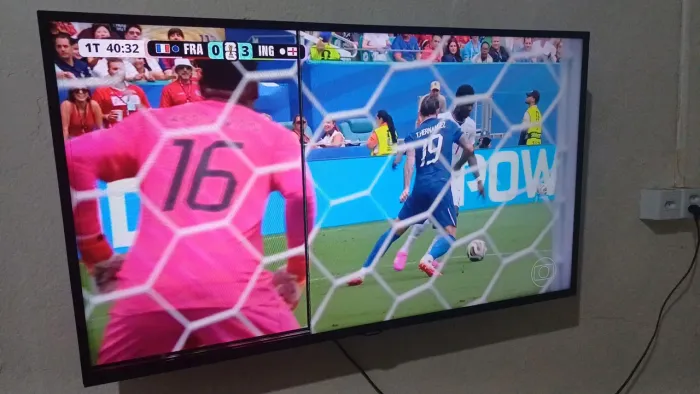 SMARTV SAMSUNG COM LISTRAS NA TELA
