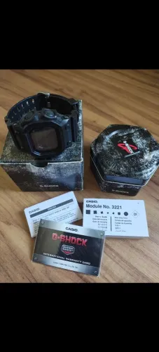Relógio g-shock bateria solar 