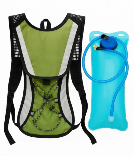 Mochila térmica de hidratação impermeável com bolsa d?água de 2 litros