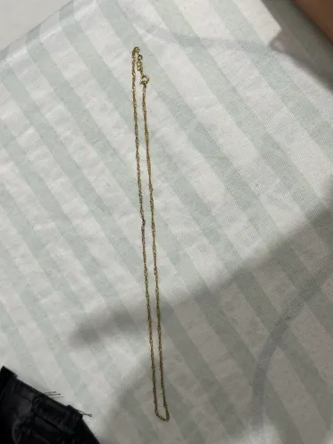 Corrente Singapura em Ouro 18k - 45cm