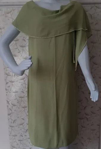 Vestido festa verde