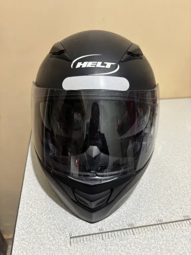 Capacete HELT escamoteável (articulado) com viseira interna