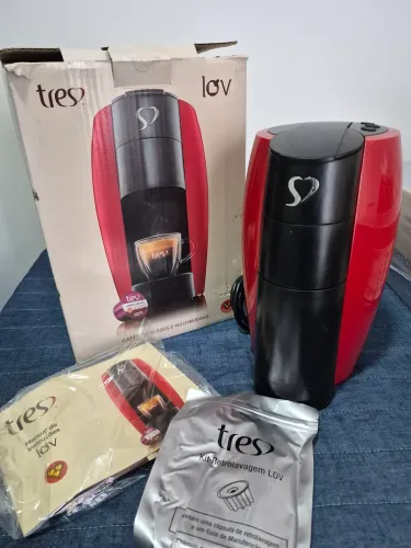 Cafeteira 3 corações