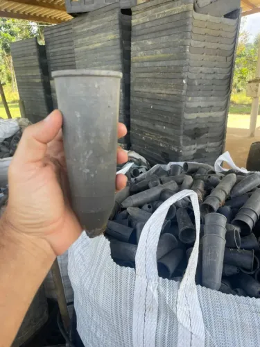 KIt Tubetes 290cm3 para sementes + Bandeja de 54 células
