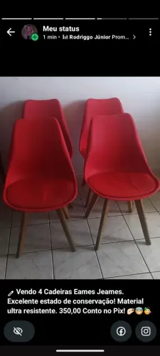 Cadeira Eames jeames
