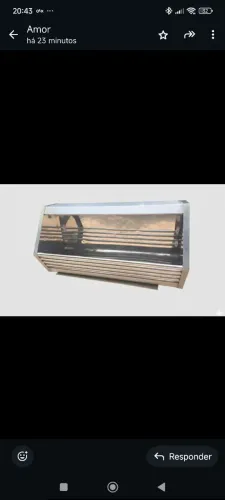 Prateleira inox frutas e legumes 