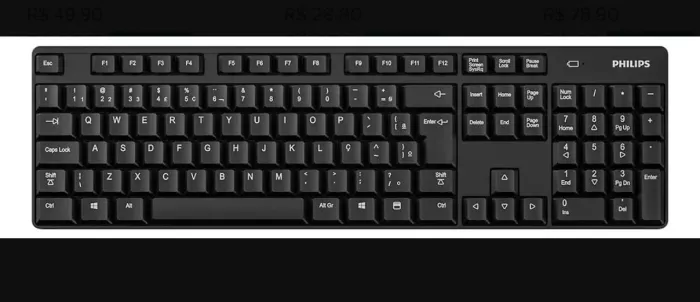 Teclado Philips Sem Fio