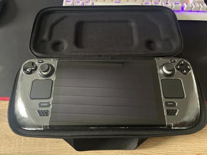 Steamdeck LCD 225GB | Saúde bateria 100% | Cartão SD 256GB | Case original