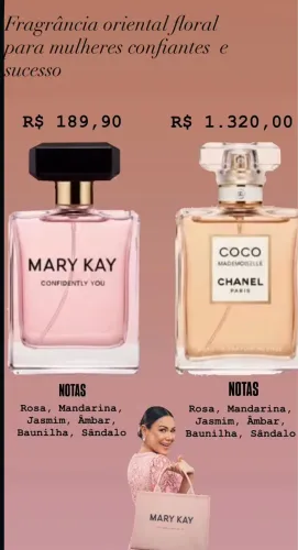 Perfumes feminino Mary Kay