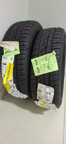 02 Pneus Firestone F-600 185/60 R15 84H Novos - R$ 300 cada