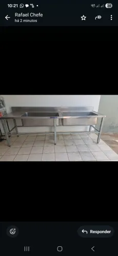 PIA INOX INDUSTRIAL 02 CUBAS