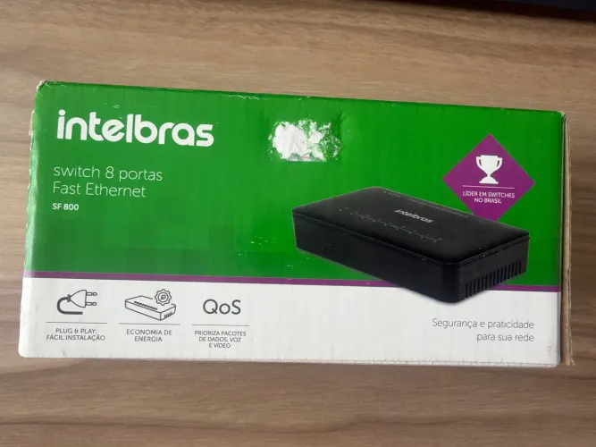 Switch Intelbras 8 Portas - SF 800